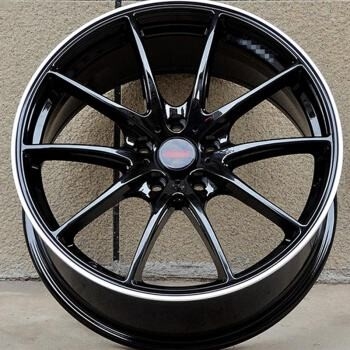 Black Matte Wheel Powder Coating 180 Degree Cure Wheel Hub Powder